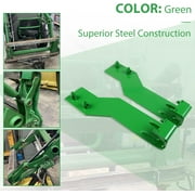 Kojem Tractor Loader Quick Tach Weld On Mounting Brackets for John Deere Tractor Loaders