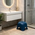 thumbnail image 4 of Qiopertar Low Plastic Stepping Stool with Non-Slip Base, Bathroom Step Stool for Living Room Shower Kitchen, 4 of 6