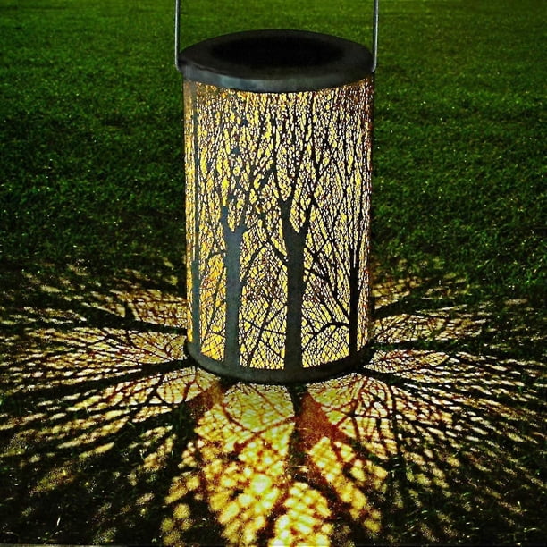 Solar Lantern Outdoor Solar Lantern Garden Waterproof Hanging Lamp Wireless Lantern Rechargeable Hanging Light Decorative Lighting For Patio Hallwaa