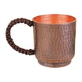 thumbnail image 1 of Taza de cobre puro, taza Masrapa con asa, taza de agua, taza de té, mulas de Moscú, taza de café, taza de té para restaurante, cafetería en casa, 1 of 8