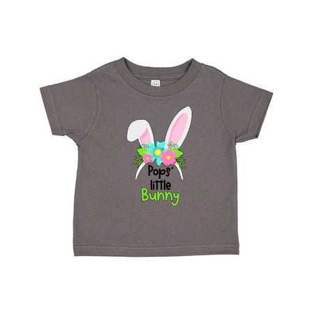 

Inktastic Pops Little Bunny Cute Easter Bunny Ears Gift Toddler Boy or Toddler Girl T-Shirt