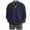 Navy, variant on Sweatshirts For Men Quarter Zip Solid Color Fashion Casual Loose Fit Crew Neck Shirts Comfoty Soft Long Sleeve Y2K Outfits Spring Fall Pullover Tops GN2 XXXL
