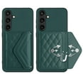 thumbnail image 6 of for Samsung Galaxy S24 Wallet Case with Card Holder, Elegant Durable PU Leather Protective Magnetic Closure Flip Phone Cover Kickstand RFID Blocking for Women Girls for Galaxy S24, Green, 6 of 9