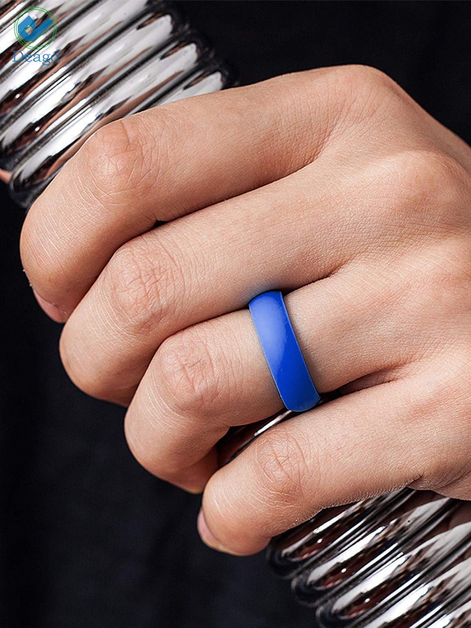 The 10 Best Silicone Wedding Bands For Men In 2019 - Foto 11
