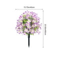 thumbnail image 3 of kkbbma under $5 Artificial Flowers with Stake for Outdoors, UV Resistant Artificial Outdoor Plants Fake Silk Flowers, Faux Flowers for Summer Garden Home Porch Decor, 3 of 6