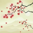 thumbnail image 2 of Japanese Cherry Blossom Wall Mural by Wallmonkeys Peel and Stick Graphic (24 in H x 24 in W) WM99754, 2 of 4