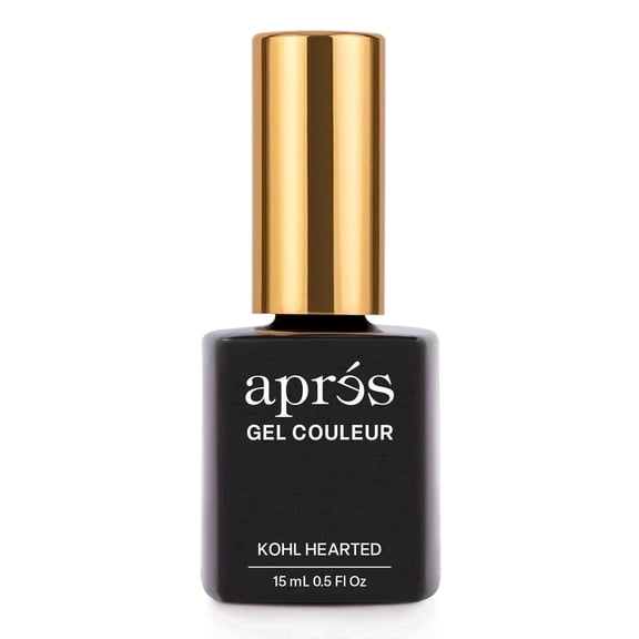 APRÉS Gel Couleur Gel Nail Polish, HEMA & TPO-Free, Kohl Hearted 324, 15ml