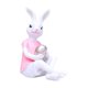 thumbnail image 4 of Estatua de conejo de Pascua, decoración de Pascua, decoración de mesa, figura creativa de conejo Rosa, 4 of 7