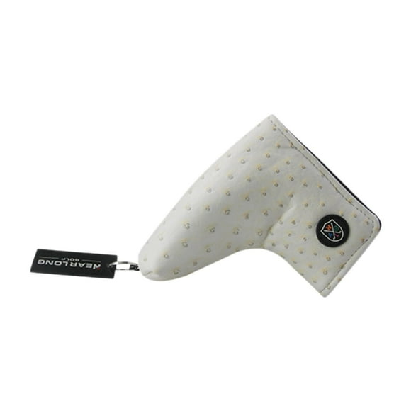 Funda para palos de golf, funda para cabeza de palo de golf, para golfistas, funda para palo de golf con forro de felpa, funda Estampado de avestruzBeige