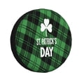 thumbnail image 1 of Fotbe St Patrick's day Funda de Llanta de Repuesto con Estampado, Engrosada, Ajuste Universal para Jeep, Remolque, RV, SUV, Camión-14 inch, 1 of 6