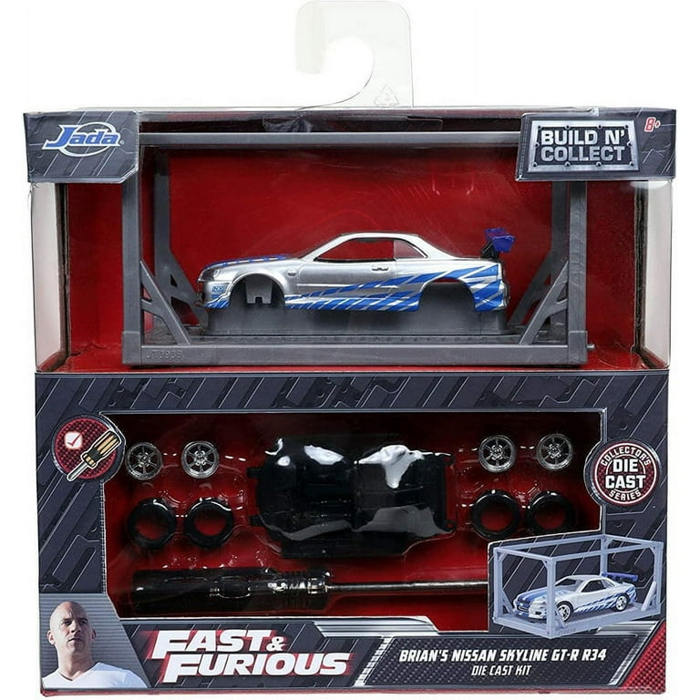 ①Jada Toys1/55 FAST&FURIOUS 6台セット① Fast & Furious Jada Toys Die-Cast Mini Car Kit | 1:55 Scale