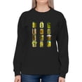 thumbnail image 4 of Pickle Jars Sweatshirt Women's -SmartPrintsInk Designs, 4 of 4
