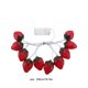 thumbnail image 3 of 78.7 Inches LED Strawberries String Lights Party Ambient Lights Birthday Decoration Scene Decoration Lamps Fruit Shape Battery Powered, 3 of 6