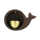 thumbnail image 1 of Campana de tendero, timbre de puerta de madera colgante magnético para abrir la puerta, ballena, 1 of 6