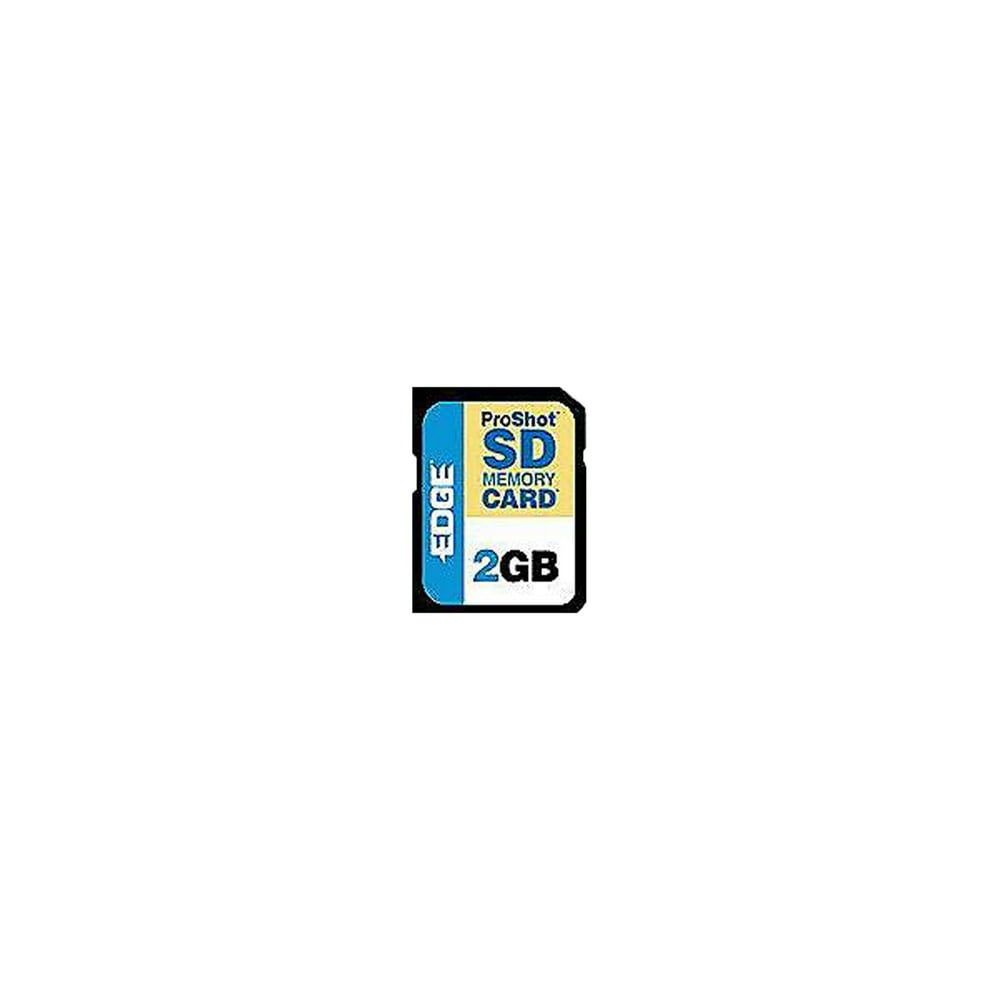 Edge 2GB Proshot 130X SD Memory Card, Black