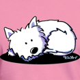 thumbnail image 3 of CafePress - Nap Time Westie Men's Fitted T Shirt (Dark) - Men's Fitted T-Shirt, 3 of 4