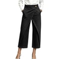 thumbnail image 2 of JUSLIO Pants for Women,Solid Stretch Dual Pocket Workout Casual Denim Shorts Jeans, 2 of 8