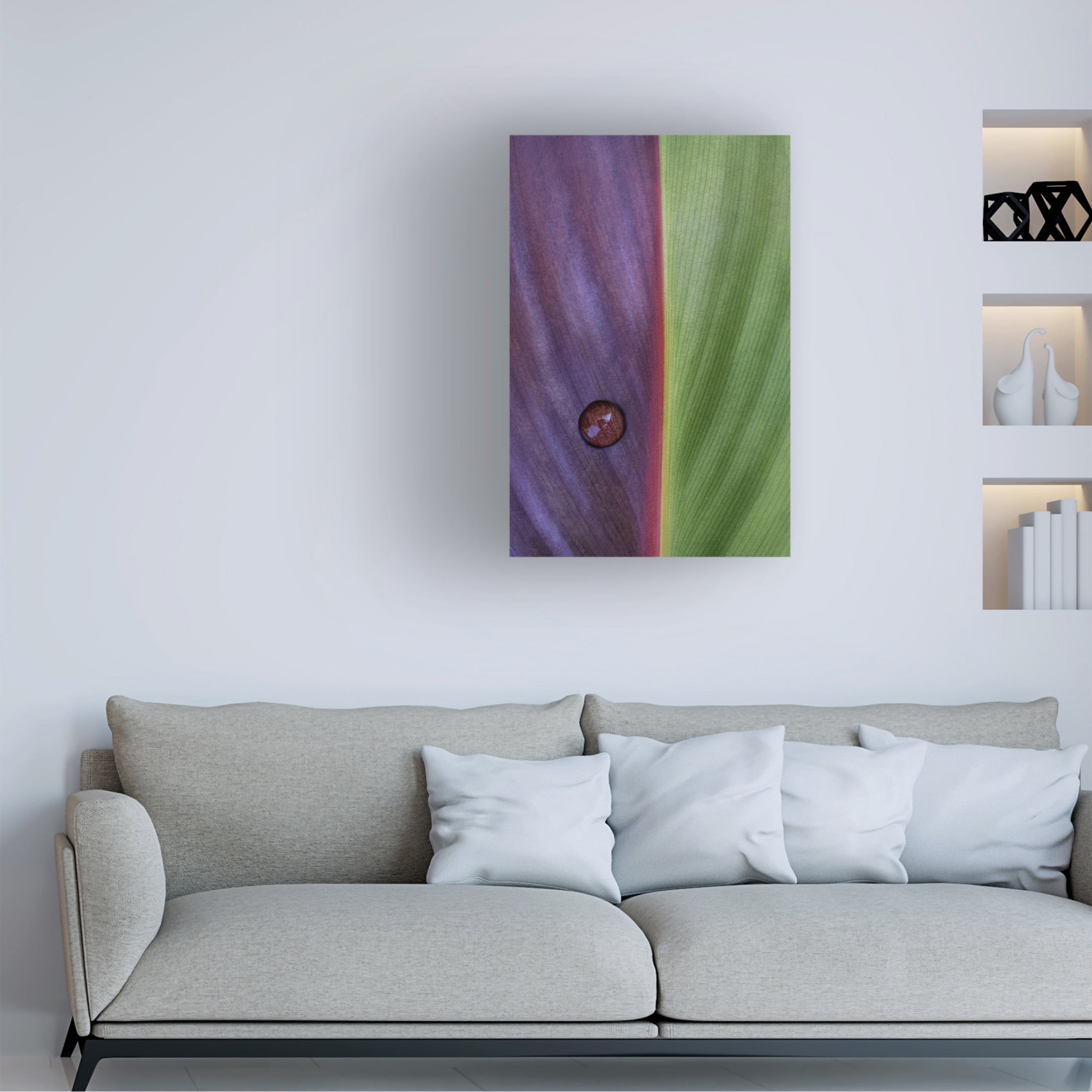 Canvas Wall Art - Stephen Clough 'Canna' Wall Art for Living Room, Bedroom, or Office D?cor by Trademark Fine Art - 12 x 19 Inches