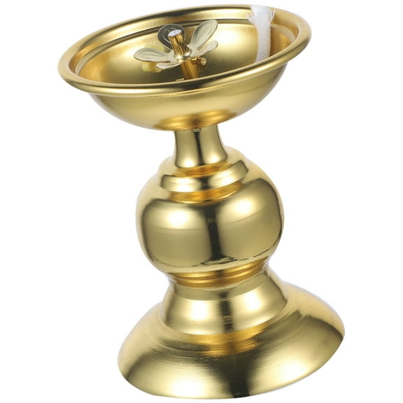 DRAFIDEEP Lloy Oil Lamp Vintage Kerosene Lamp Butter Lamp Decor Metal Party Oil Light Home Decor Emergency Use