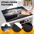 thumbnail image 2 of Stove Top Cover for Home Decoration Kitchen Pad Non-Stick Washable Cooktop Covers Countertop Protector Keep Stove Clean 28"x20" (Tree of Life-4), 2 of 7
