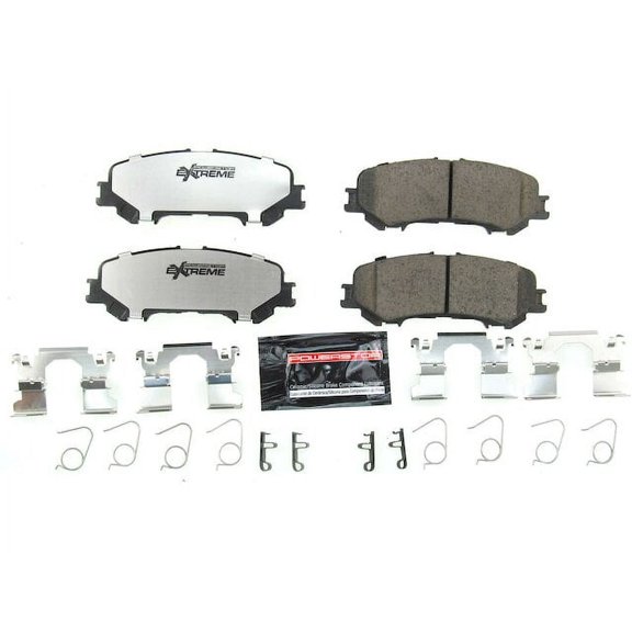 Rear Brake Pad Set - Compatible with 2017 - 2022 Nissan Titan 2018 2019 2020 2021