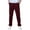 Wine Red, variant on JTSRKL Boys School Pants Kids Casual Elastic Waist Pull On Youth Chinos Trousers Loose Straight Leg Pleated Tapered Pants with Pockets Navy 7-8 Years