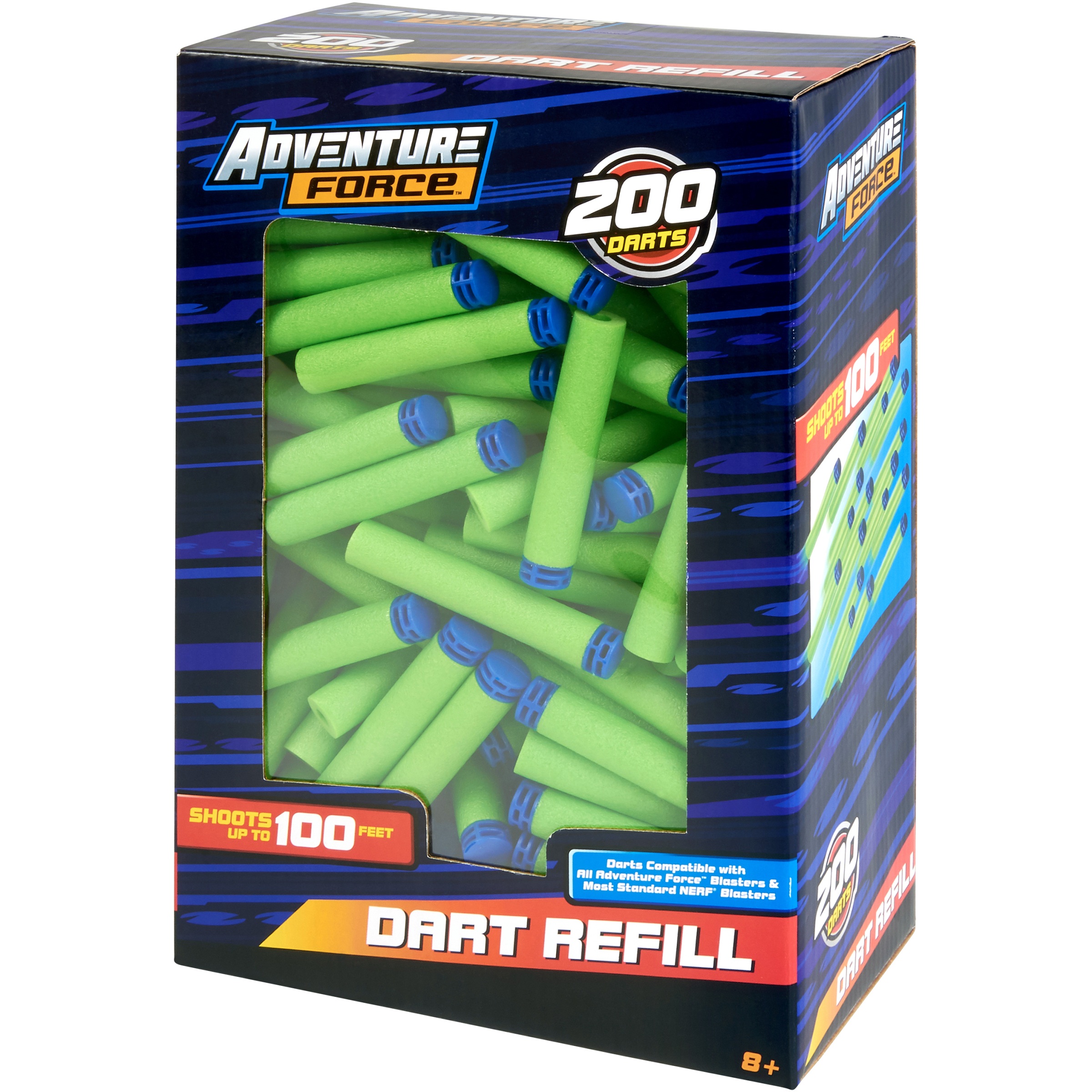 Adventure Force 200-Dart Refill - Compatible with Standard Nerf Elite Blasters - image 3 of 8