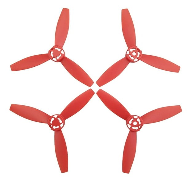 2 pares de hélices CW CCW, palas principales, repuesto para dron Parrot Bebop 2 rojo