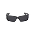 thumbnail image 3 of 2 Pairs Mens Locs Rectangular Lowrider Biker Large Frame Wrap Around Sunglasses, 3 of 5
