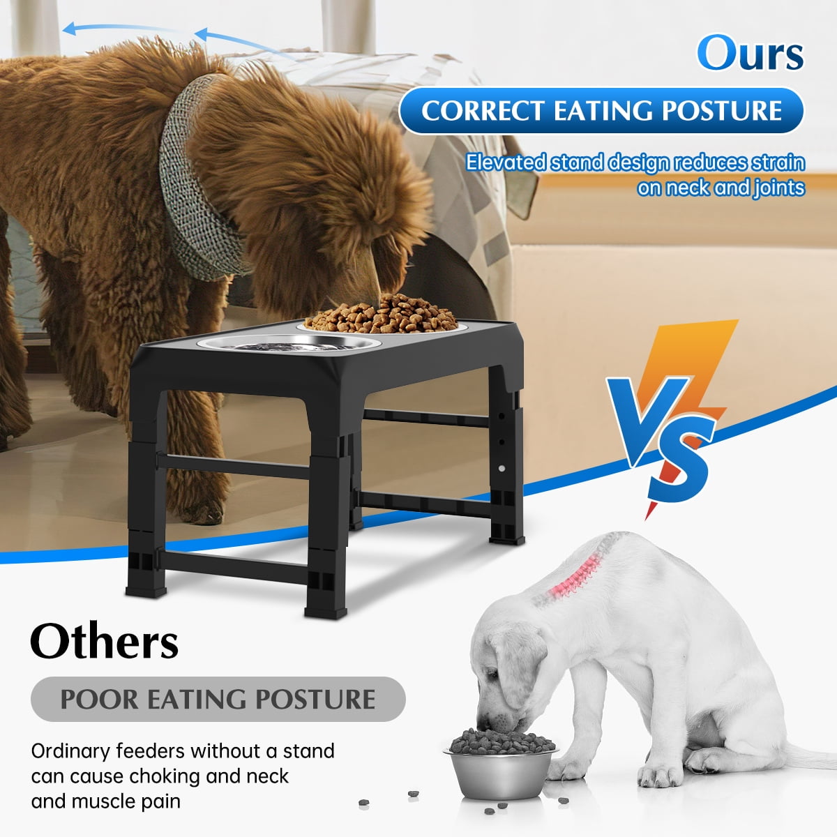 Dog Water Bowl, Dog Bowl No Spill