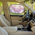 thumbnail image 5 of KUIFORTI Axolotl Car Window Shade for Baby, 2 Pieces Cherry Blossom Car Side Window Sun Shades for UV and Sun Glare Protection, UV Rays Privacy Protector, 5 of 7