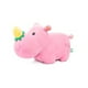 thumbnail image 1 of Peluche de rinoceronte rosa con nariz de fresa, 1 of 1