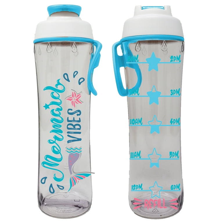 50 Strong Kids Water Bottle with Times to Drink