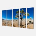 thumbnail image 2 of Arbre de Joshua dans le Désert Ouvert - Impression sur Toile Paysage, 2 of 3