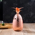 thumbnail image 1 of 550ml Or Rose Ananas Forme Décoration en Verre de Cocktail en Acier Inoxydable, 1 of 2