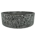 thumbnail image 4 of Stadium 14" Light Black Tempered Glass Circular Bathroom Vessel Sink, 4 of 7