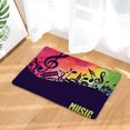 thumbnail image 3 of Piano Keys Printed Doormat Living Room -slip Carpet Absorbent Music Note Bath Mat Bedroom Kitchen Rug Welcome Door Mats, 3 of 6