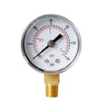 thumbnail image 1 of Manómetro TS-8 Redon.do Hidráulico/Neumatico Dial 0-30 PSI 2.36x1.57x0.98inch Cola Aparato de manómetro de aire, 1 of 8