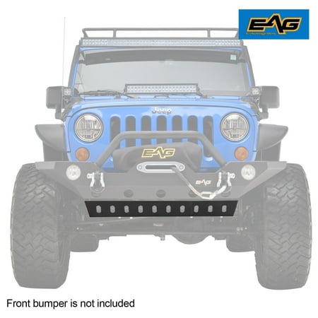 EAG 07-18 Jeep Wrangler JK Lower Skid Plate for Front Bumper  JJKFB036 /