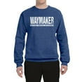 thumbnail image 2 of Wild Bobby Waymaker Inspirational/Christian Unisex Crewneck Graphic Sweatshirt, Vintage Heather Blue, XX-Large, 2 of 5