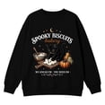 thumbnail image 5 of Gaexia Girls Halloween Hoodie Cat Print Pullover Sweatshirt for Kids Youth Casual Fall Winter Long Sleeve Top 1-10 Years, 5 of 5