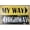 As Described699, variant on My Way Highway Vintage Retro Metal Tin Sign Decor Art Garage Shop Bar Living Room Wall Sticker