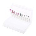 thumbnail image 1 of Juego de brochas para uñas, brocas para cutículas para eléctricas, para manicura, pedicura, acrílico, herramientas para taladrar uñas, 3 03 Sunnimix Brocas para uñas, 1 of 6