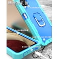 thumbnail image 5 of Case for Samsung A12 5G Case, Galaxy A12 Case, Allytech Slim Fit Rugged 3-Layer Shockproof Protection Hybrid Kickstand Phone Case Cover for Samsung Galaxy A12 5G[NOT for 4G], Green + Blue, 5 of 5