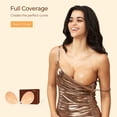 thumbnail image 2 of Women's Sticky Bra Push up Invisible Adhesive Bra Strapless Silicone Bra Multiple Colors Sizes Reusable for Backless Dress, 2 of 7
