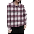 thumbnail image 2 of Njdvhb Blouse d'Hiver à Manches Longues Sans Capuche Décontractée pour Femmes, Mode Imprimée Ample à Manches Longues Col Rond Chandails en Molleton Sans Capuche, 2 of 5