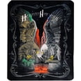thumbnail image 2 of Plush Throw Blanket - Mexican American - QUEEN BED 79"x 95" - Faux Fur Blanket For Beds, Sofa, Couch, Picnic, Camping, 2 of 4