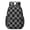 Black and Gray, variant on Black and Gray Checkered Pattern 17" School Backpacks for Teens,Waterproof Oxford Fabric,S-Shape Padded Straps for School,Travel,Hiking,Camping
