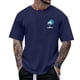thumbnail image 1 of Tops para hombre, blusas y camisas de manga corta con cuello redondo para hombre, camisetas casuales con estampado de moda para hombre, blusa de manga corta, blusa de poliéster para hombre., 1 of 5