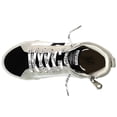 thumbnail image 4 of Vintage Havana Womens Lester Star Perforated High Top  Athletic Sneakers Ca, 4 of 5